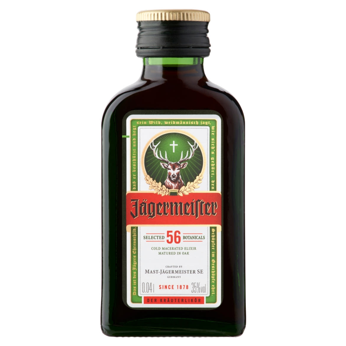 Jägermeister gyógynövény likőr 35%