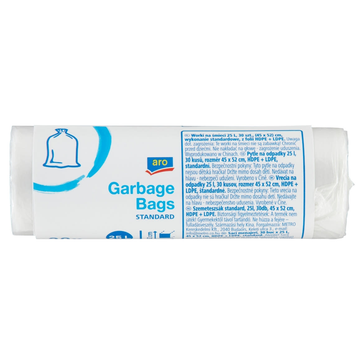 Aro standard szemeteszsák 25 l