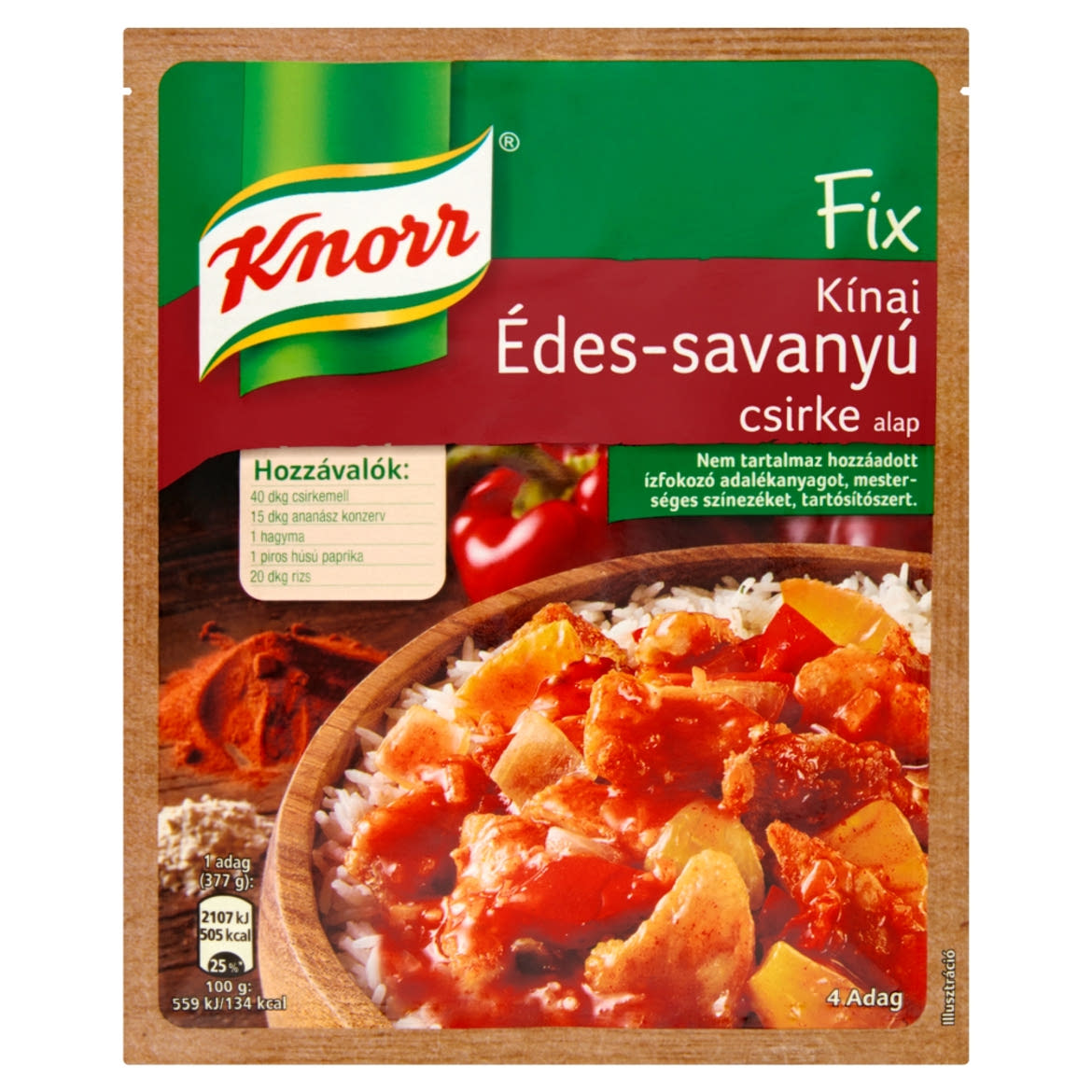 Knorr Fix kínai édes-savanyú csirke alap 66 g