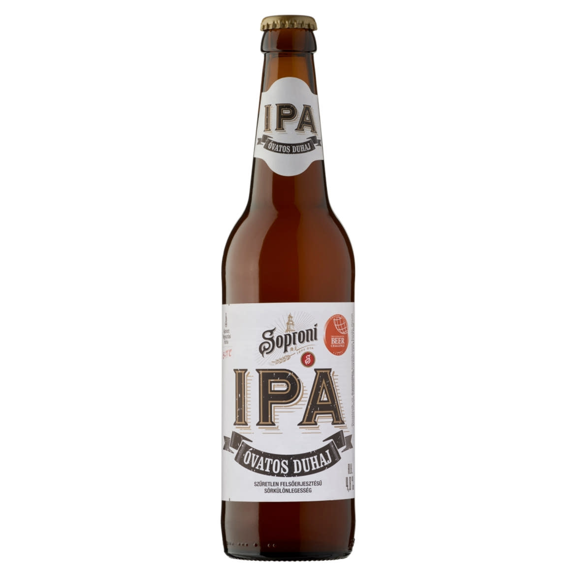 Soproni Óvatos Duhaj IPA szűretlen felsőerjesztésű sörkülönlegesség 4,8% 0,5 l üveg