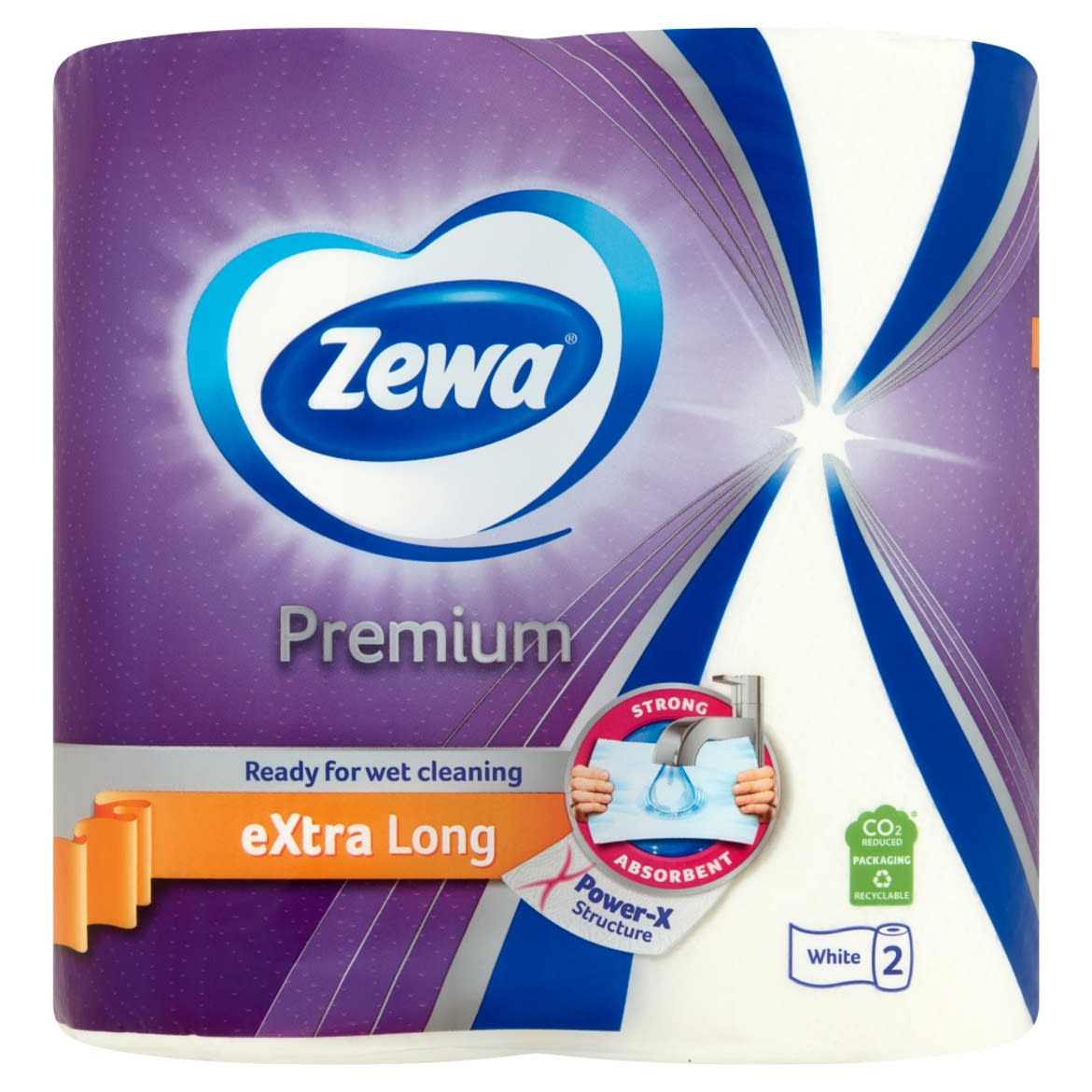 Zewa Premium Extra Long limitált kiadású háztartási papírtörlő 2 rétegű