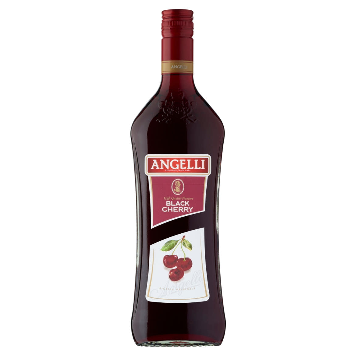 Angelli Black Cherry szőlőléből készült ízesített bor
