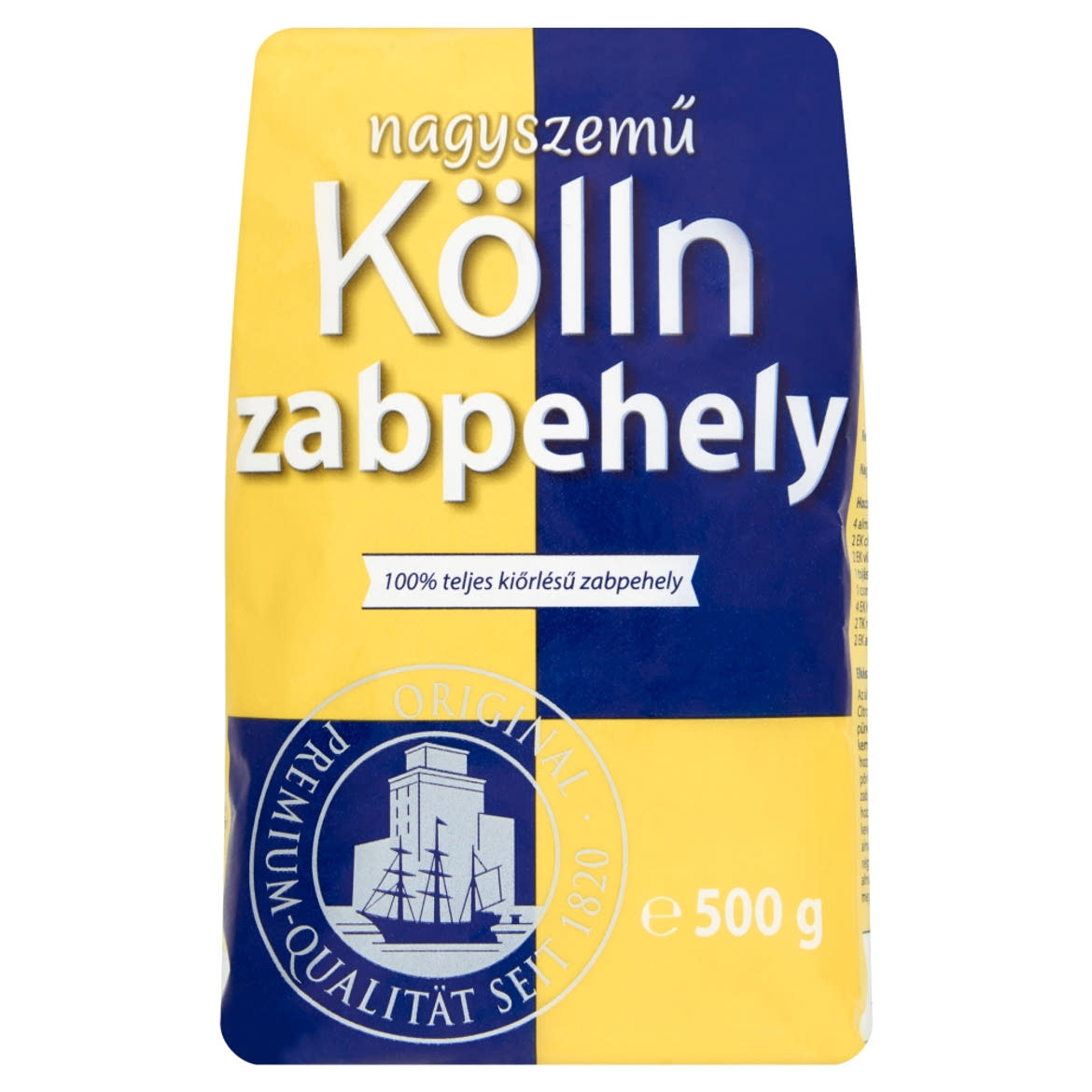 Kölln nagyszemű teljes kiőrlésű zabpehely