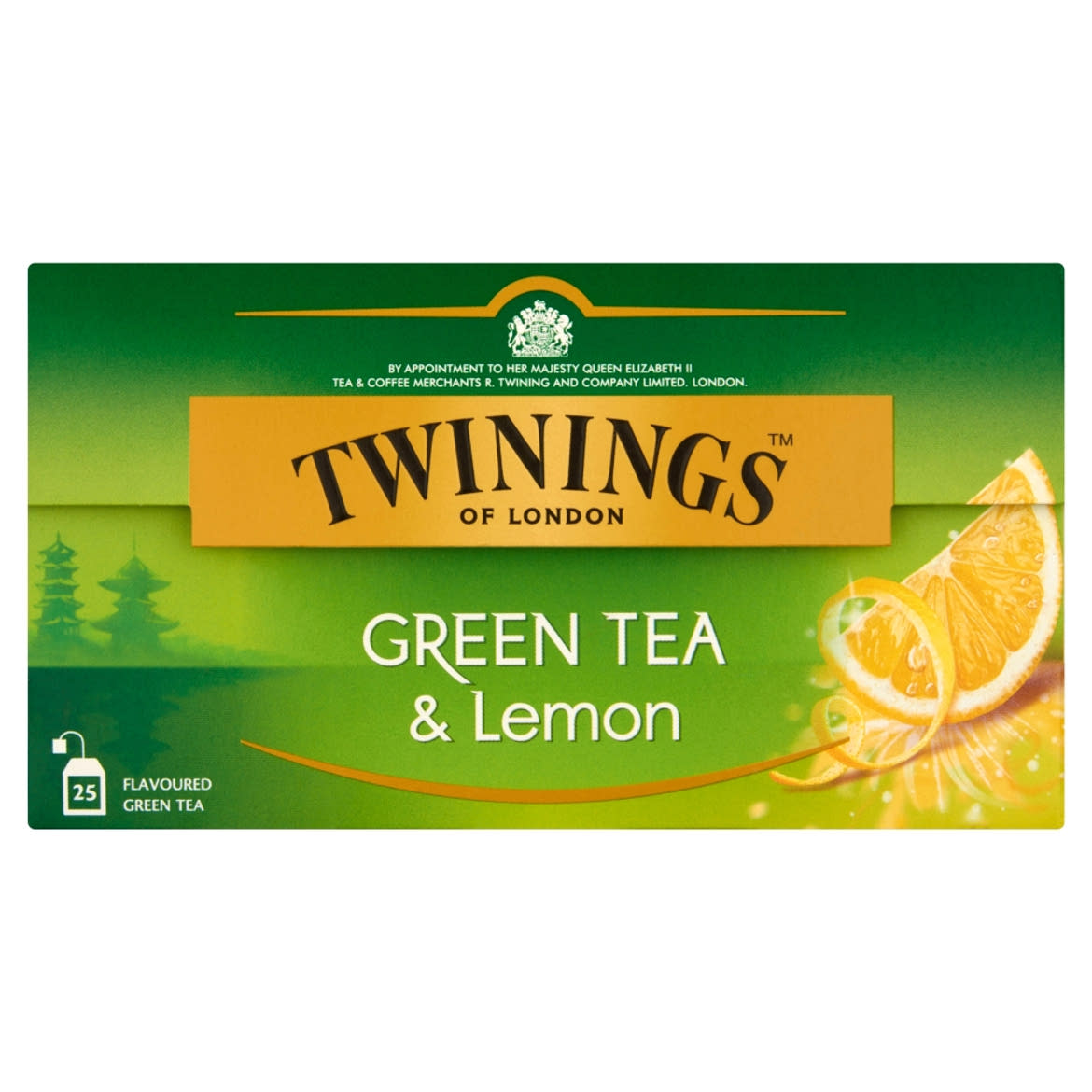 Twinings of London citrom ízesítésű zöld tea