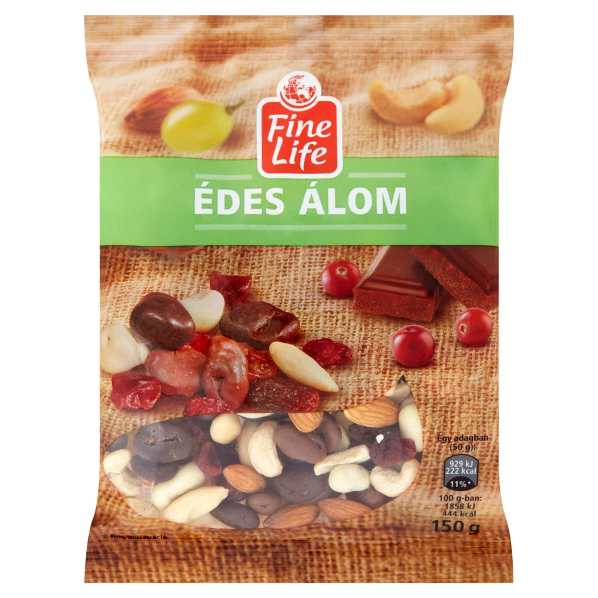 Fine Life Édes Álom aszalt gyümölcsök és magok keveréke