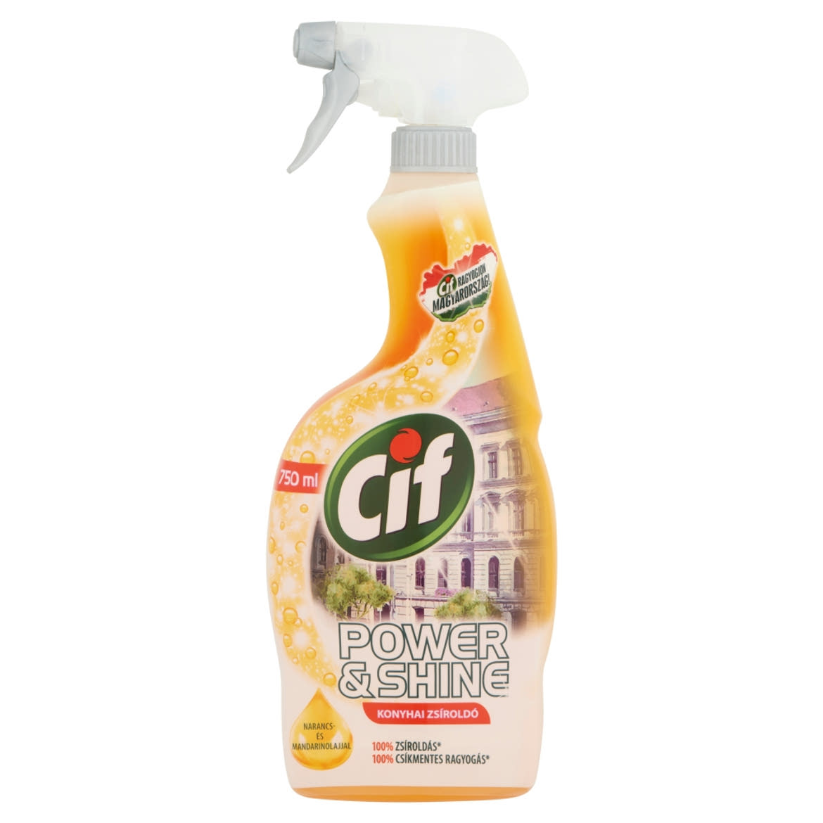 CIF Power & Shine konyhai zsíroldó spray