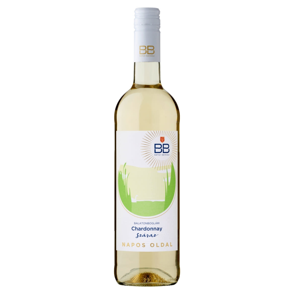 BB Napos Oldal Balatonboglári Chardonnay száraz fehérbor