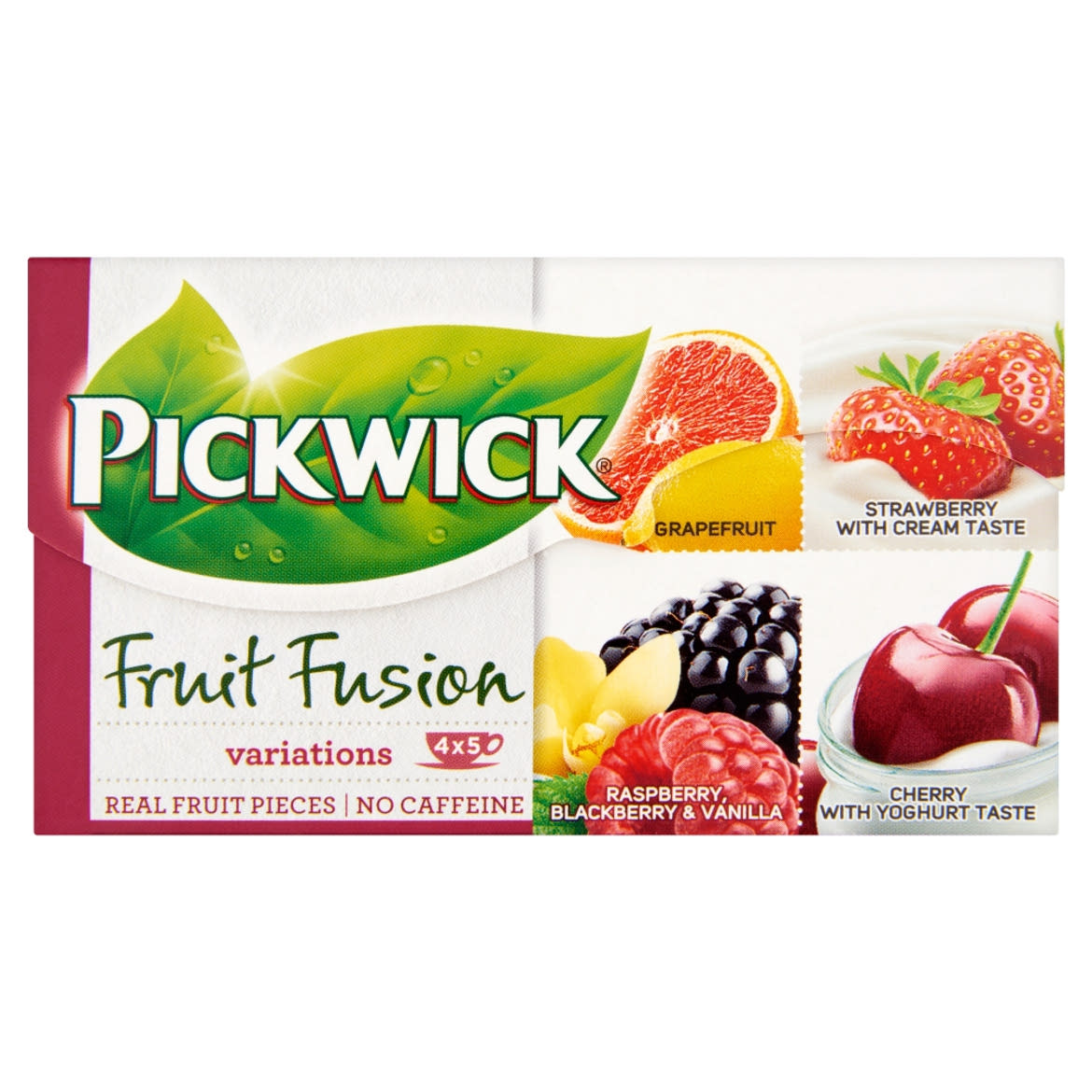 Pickwick Fruit Fusion gyümölcstea variációk