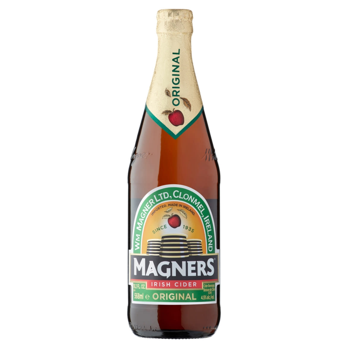 Magners Irish Cider almalé alapú, erjesztett, szénsavas alkoholos ital 4,5%