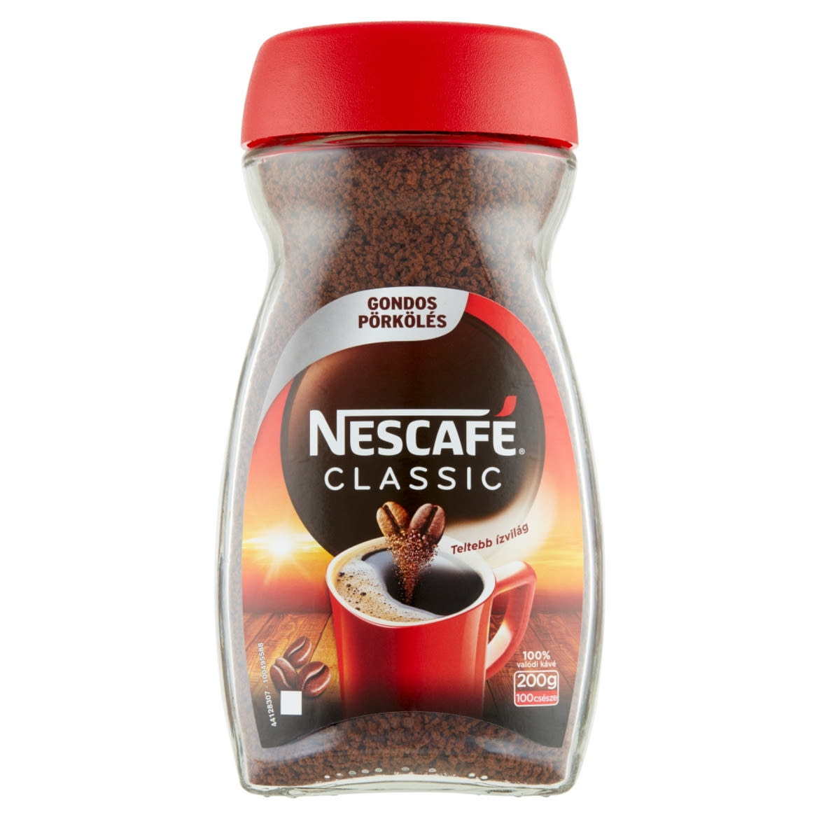 Nescafé Classic azonnal oldódó kávé 100 csésze