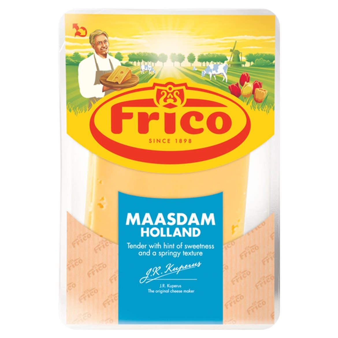 Frico Maasdam szeletelt sajt