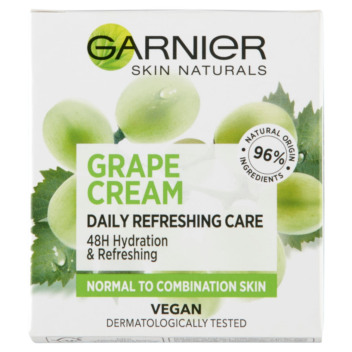 Garnier Skin Naturals hidratálókrém szőlőkivonattal normál és kombinált bőrre