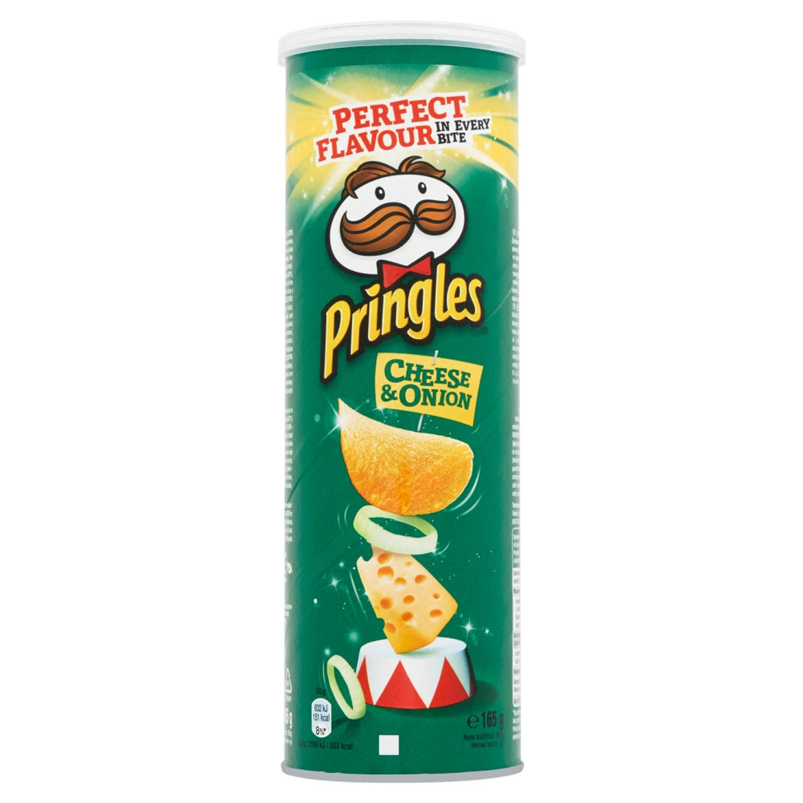 Pringles hagymás-sajtos ízesítésű snack