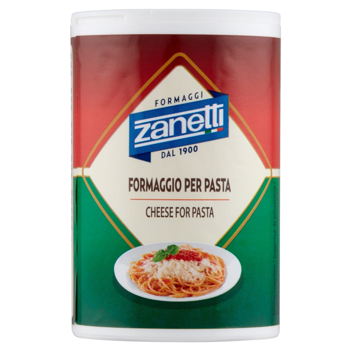 Zanetti reszelt szárított félzsíros kemény sajt 50 g