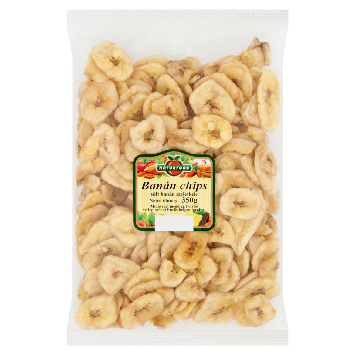 Naturfood banán chips