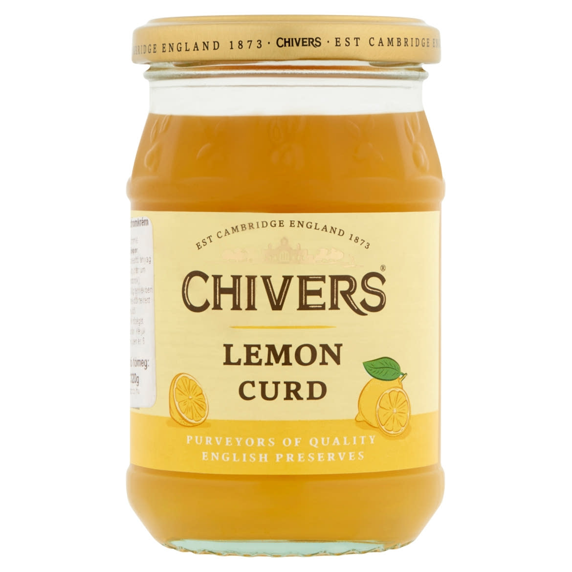 Chivers angol citromkrém