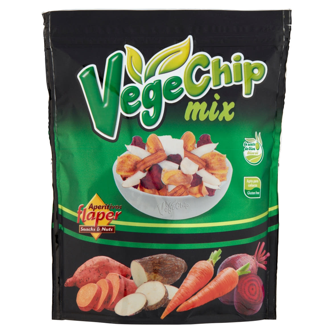 Aperitivos Flaper vegyes zöldség chips 70 g
