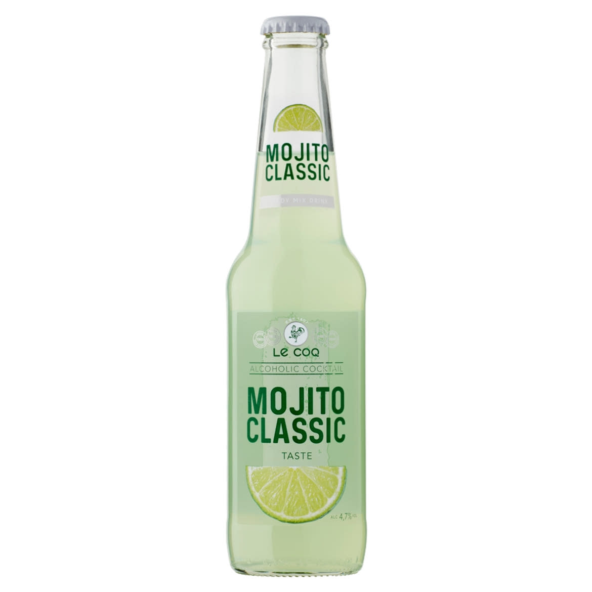 Le Coq Mojito Classic citrom-menta-rum ízű szénsavas alkoholos ital 4,7%