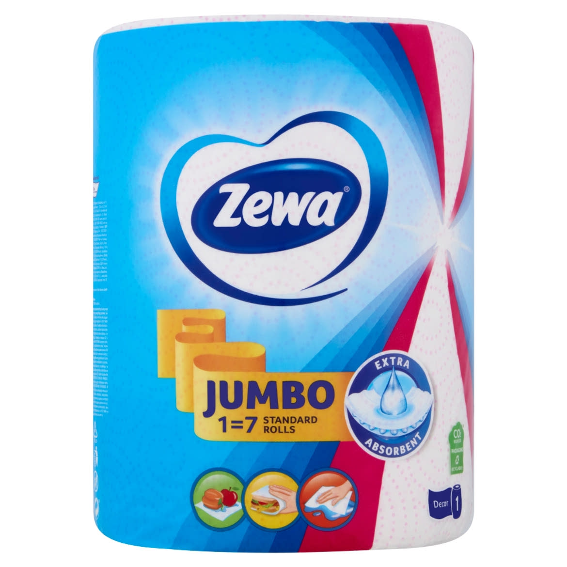 Zewa Jumbo Decor háztartási papírtörlő 2 rétegű