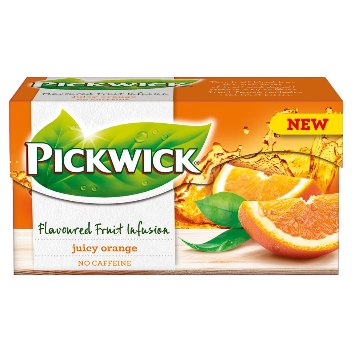 Pickwick gyümölcstea a narancs ízével