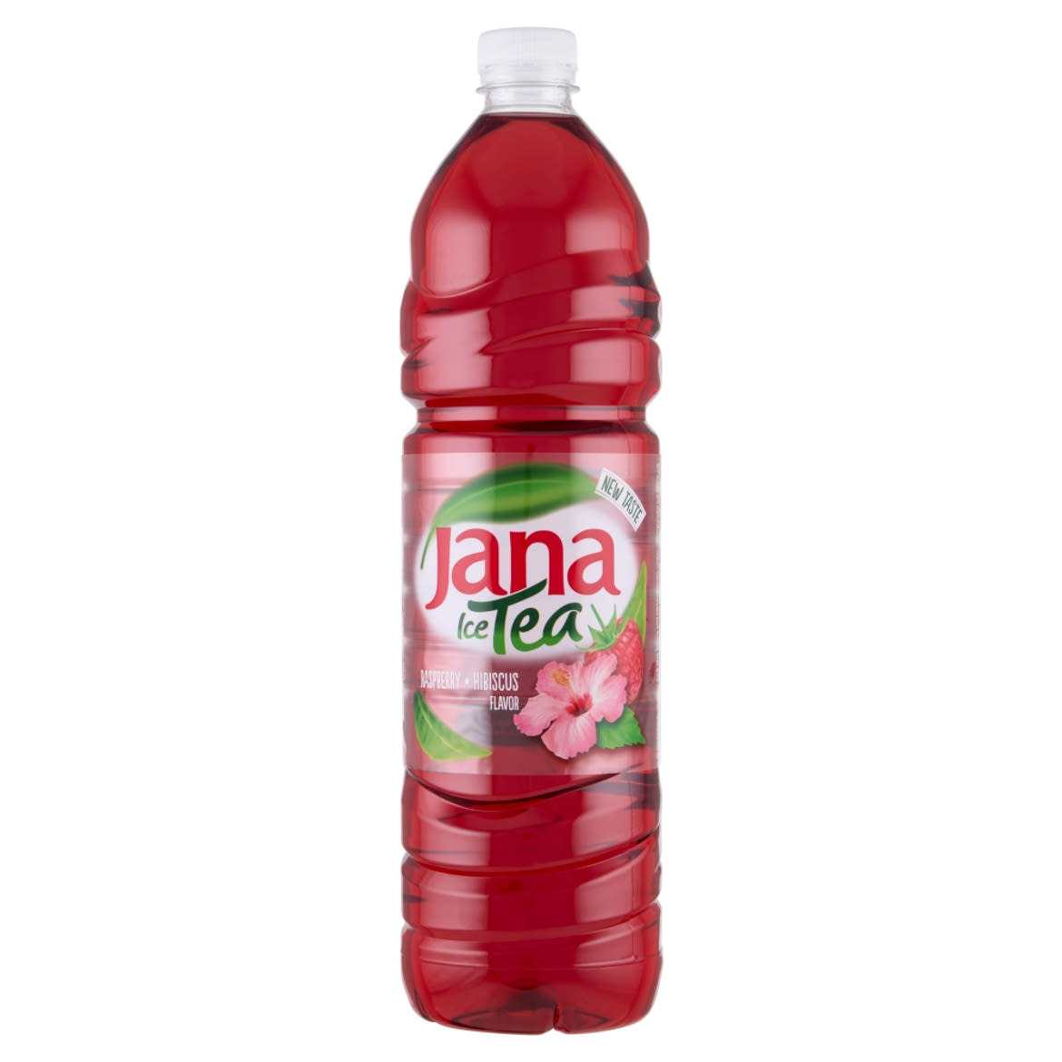 Jana Ice Tea csökkentett energiataralmú szénsavmentes málna-hibiszkusz ízesítésű üdítőital
