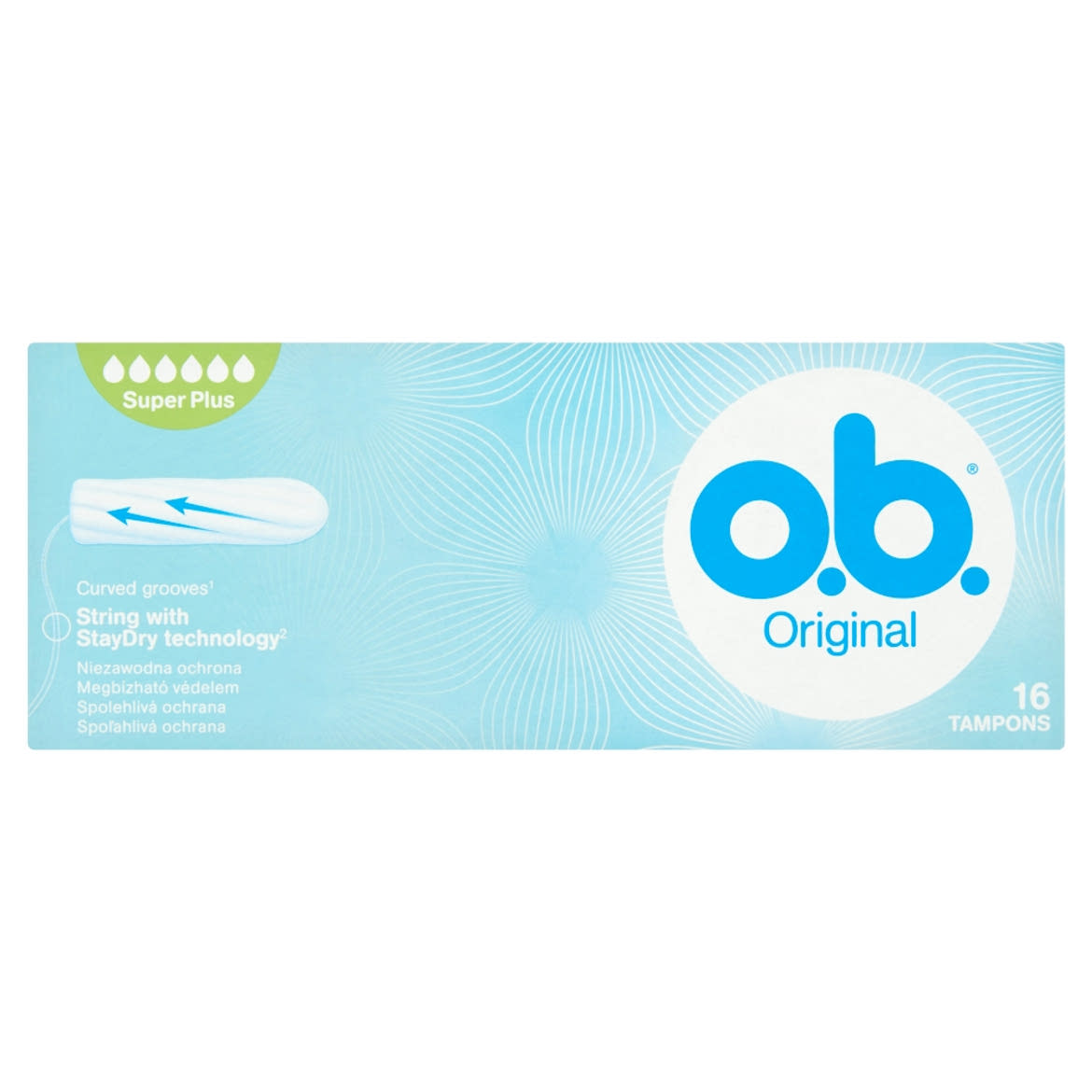 o.b. Original Super Plus tampon