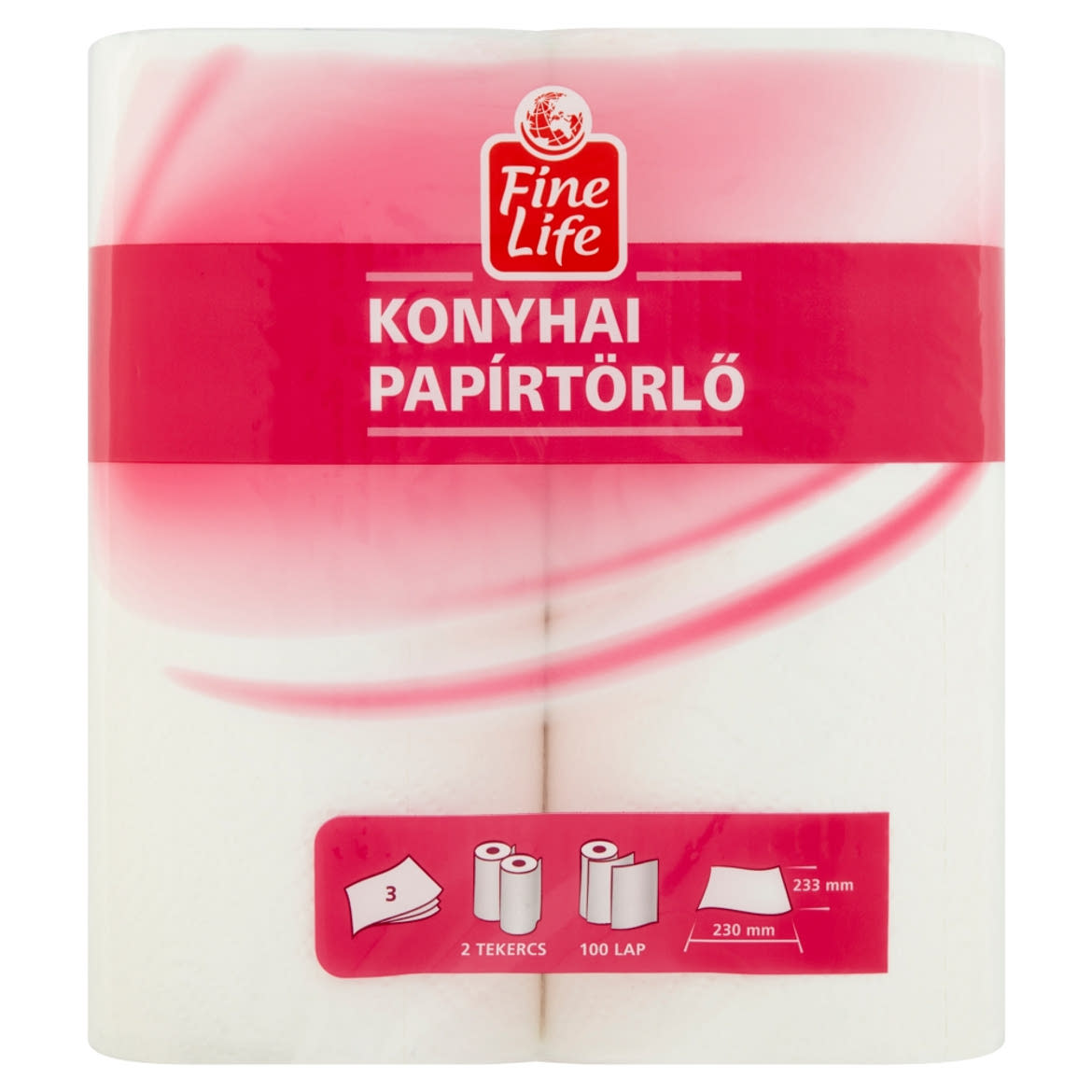 Fine Life konyhai papírtörlő 3 rétegű