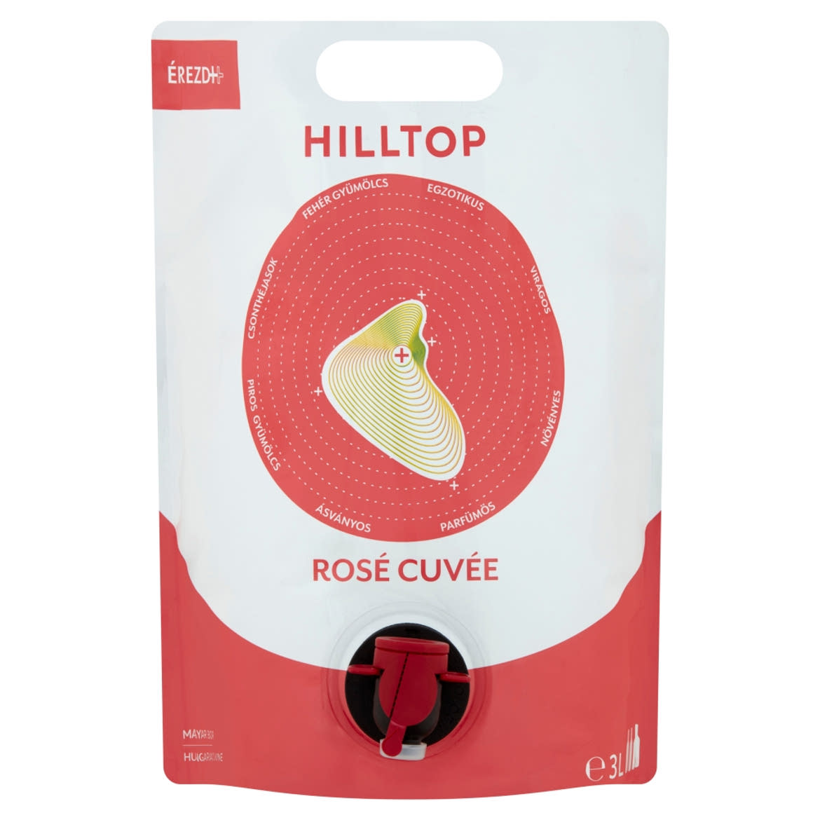 Hilltop Bortarisznya Dunántúli Rosé Cuvée rozébor 12,5%