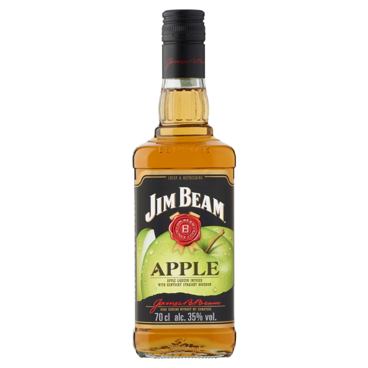 Jim Beam Apple alma ízesítésű Bourbon whiskey alapú likőr 35%