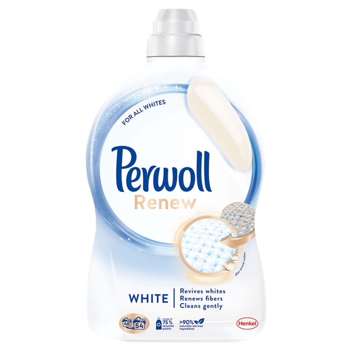 Perwoll Renew White finommosószer fehér textíliákhoz 54 mosás