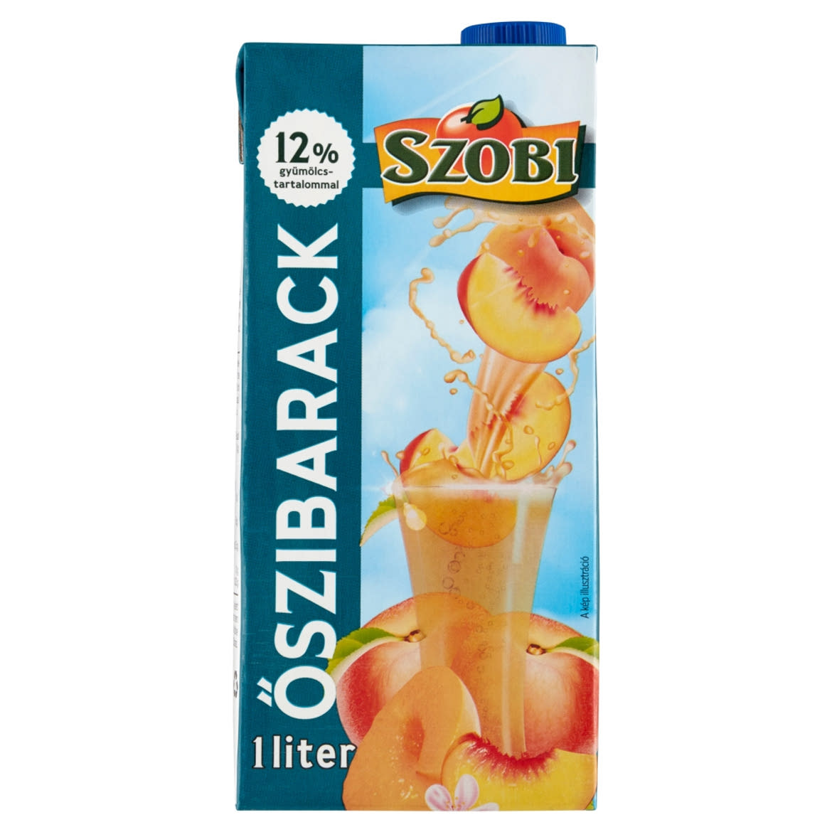 Szobi rostos őszibarack ital cukorral és édesítőszerekkel 1 l