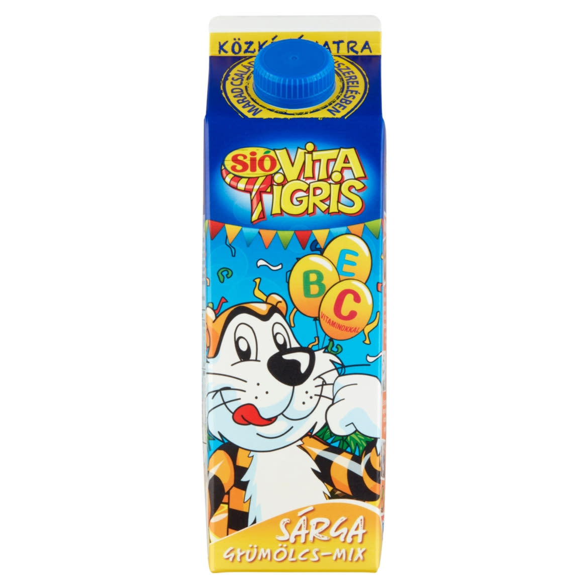 Sió Vitatigris sárga gyümölcs-mix vegyes gyümölcsital 1 l