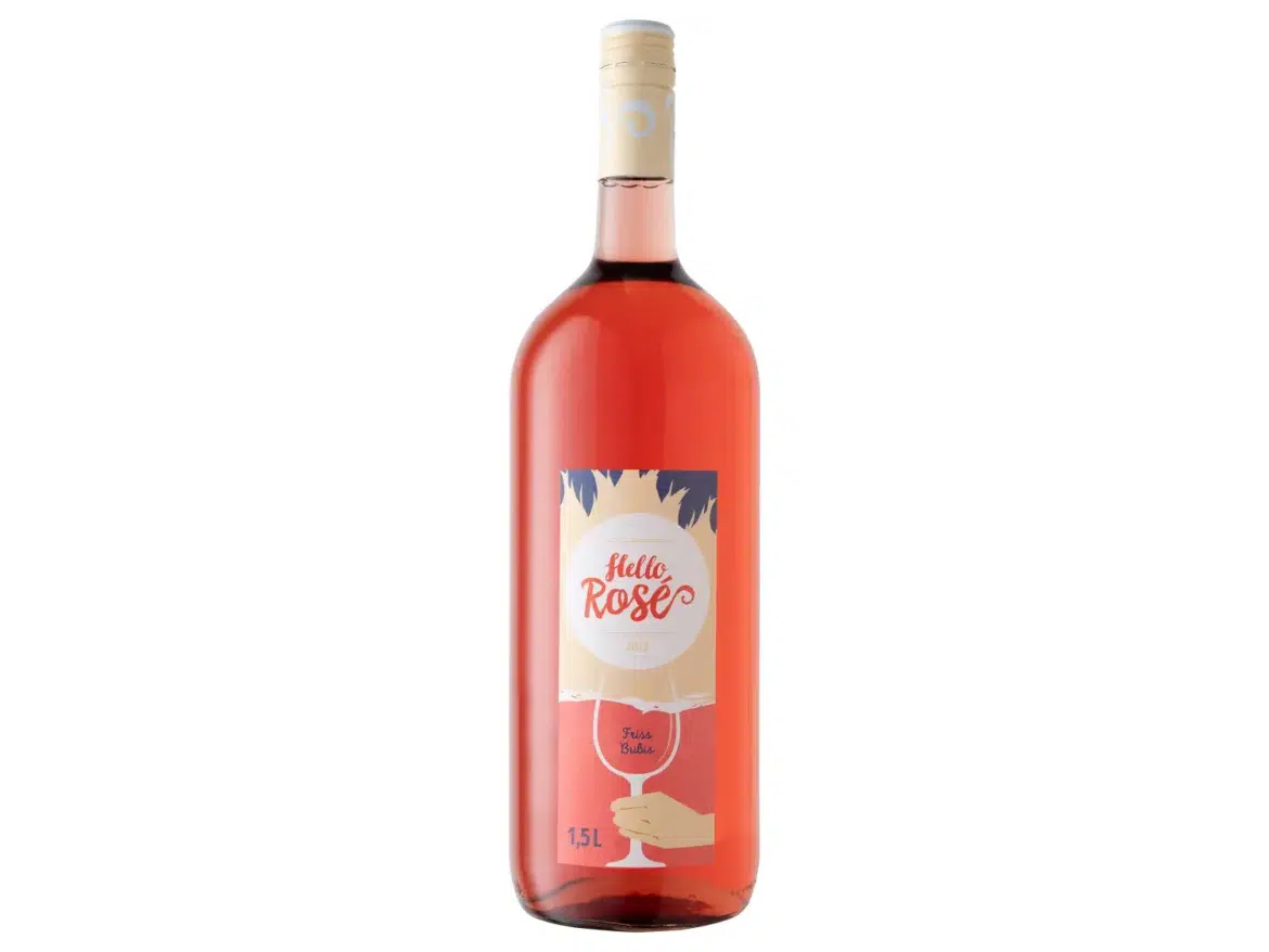 Hello Rosé Friss Bubis egri száraz rosébor 12%