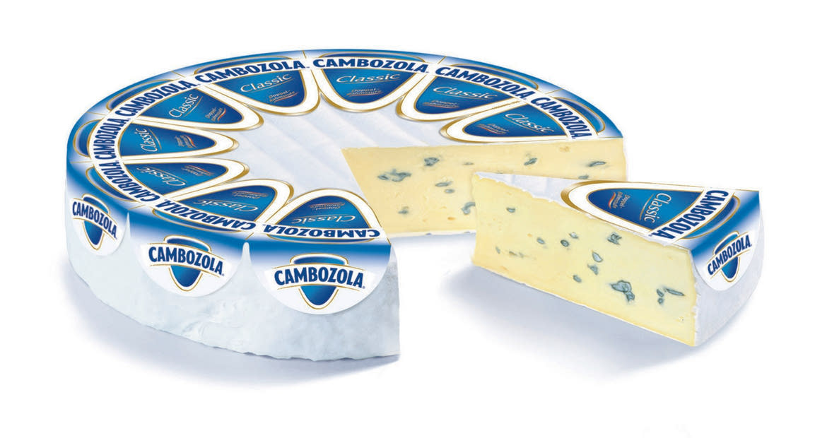 Cambozola kék nemespenésszel érő sajt