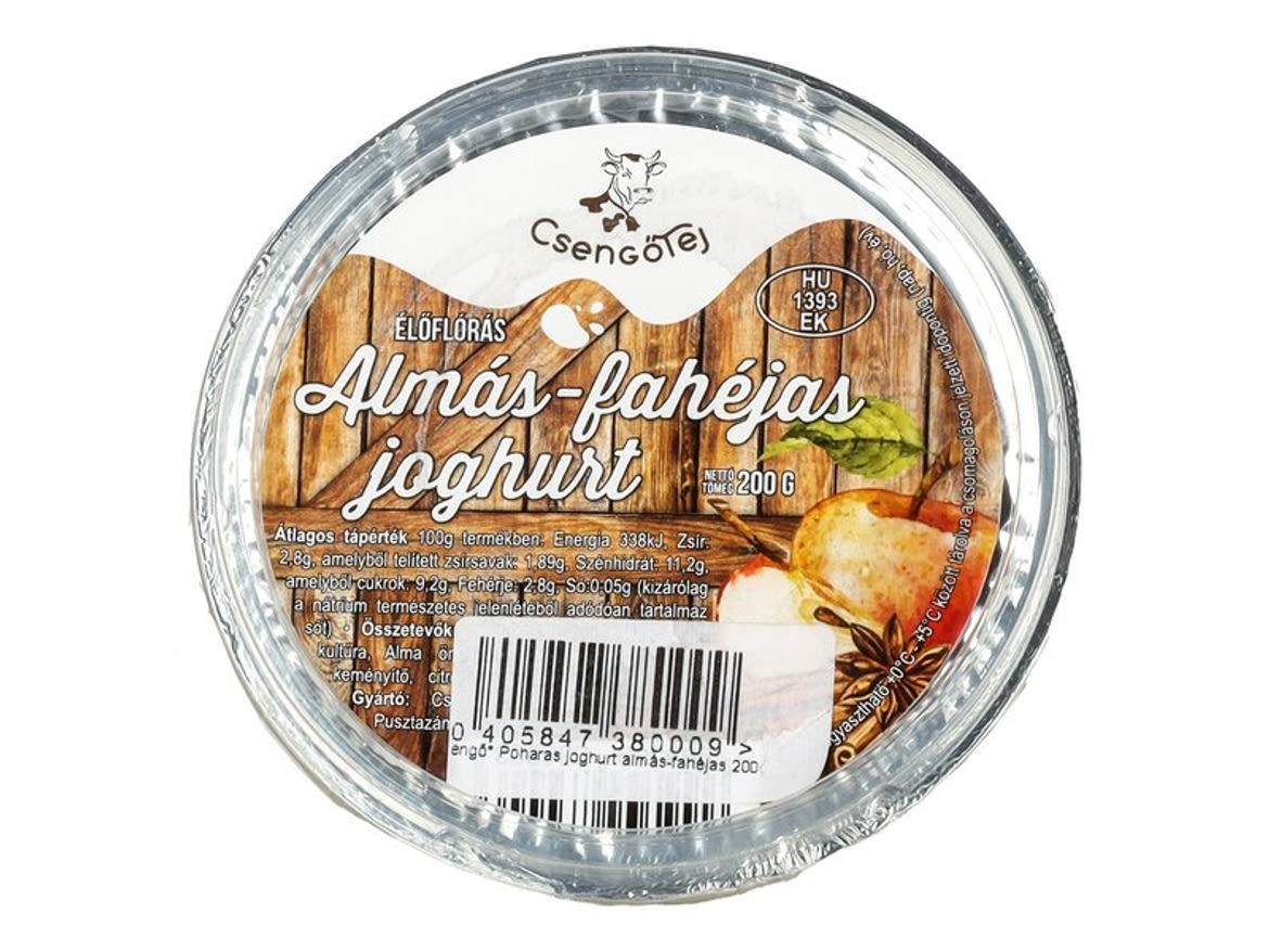 Csengő almás-fahéjas joghurt