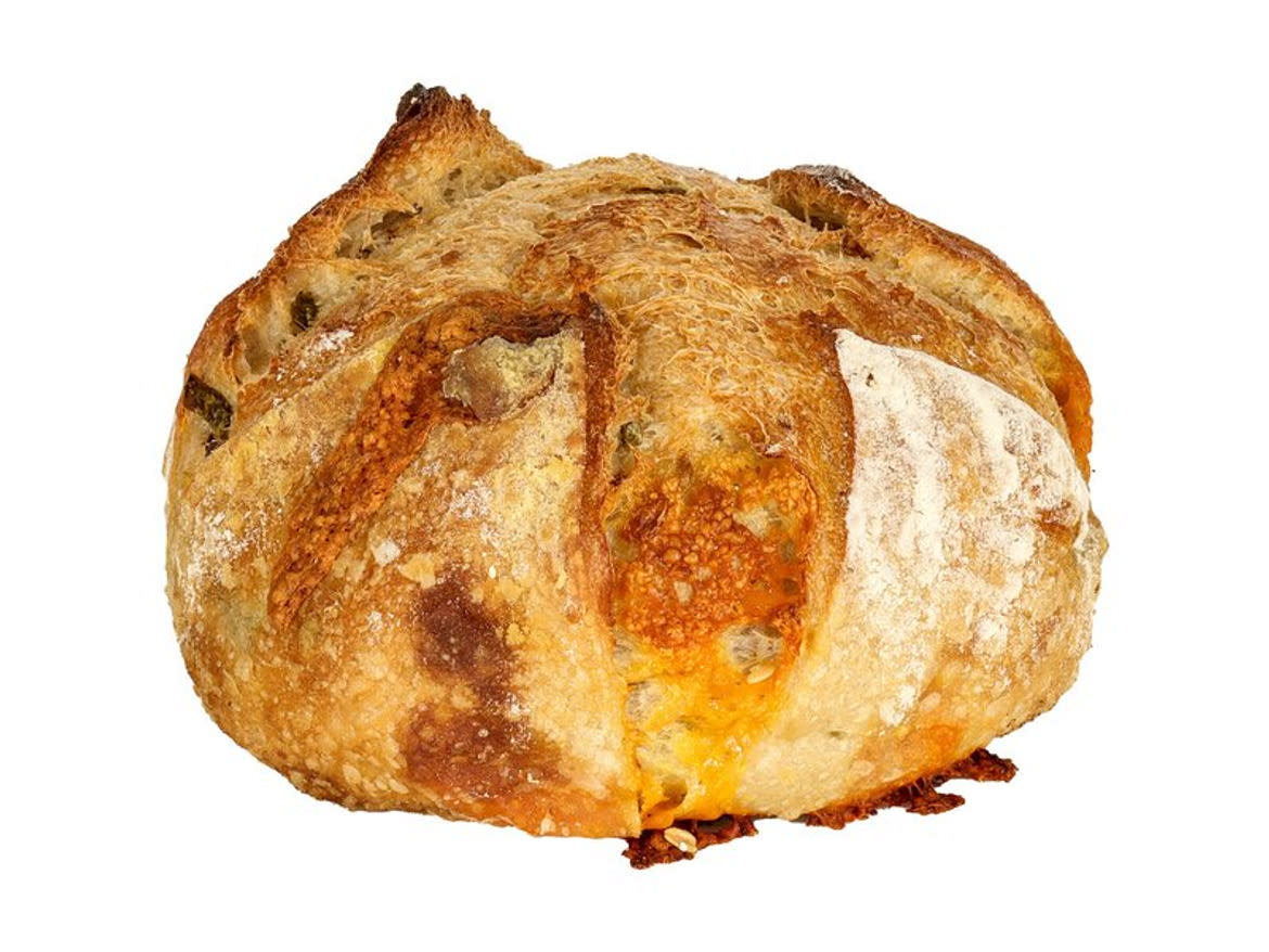Jalapenos-cheddaros kenyér