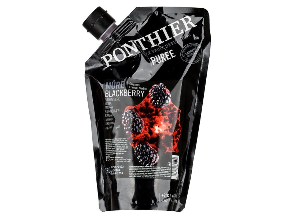 Ponthier Fekete Szeder Gyümölcspüré 1000g