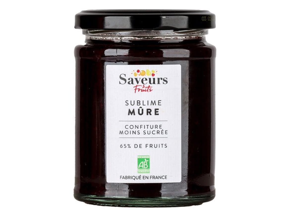 Saveurs Fruits bio szederlekvár csökkentett cukortartalommal
