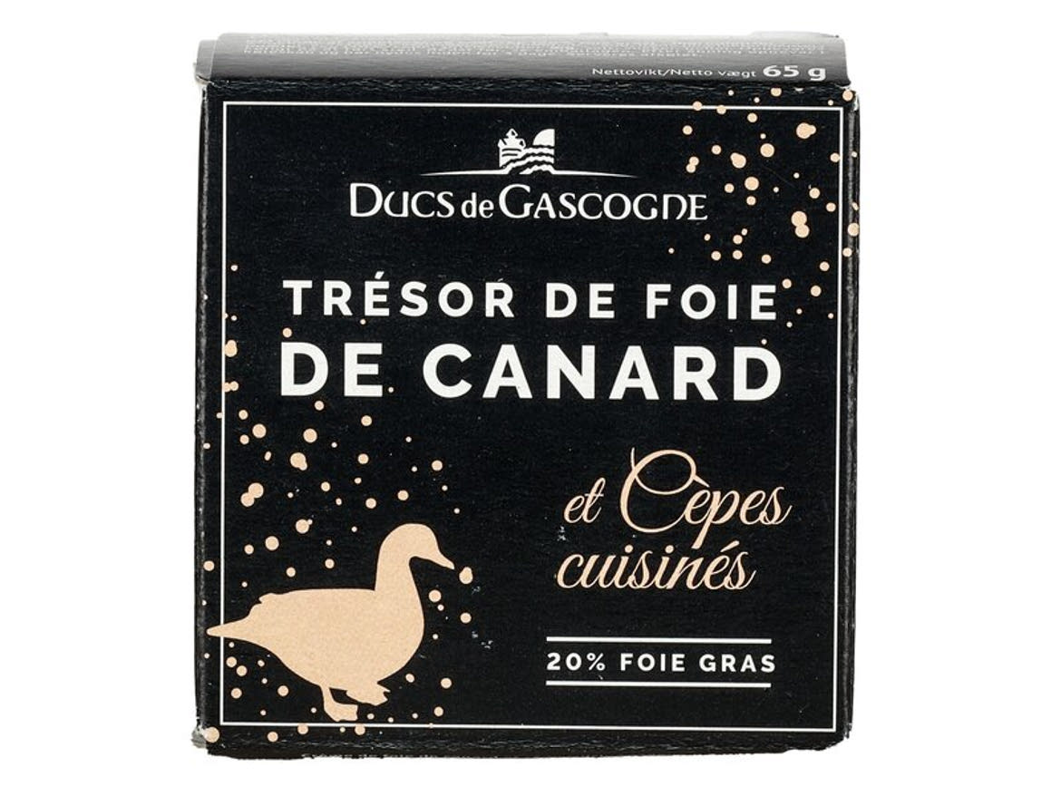 Ducs de Gascogne Kacsamájas krém főtt tinóru gombával