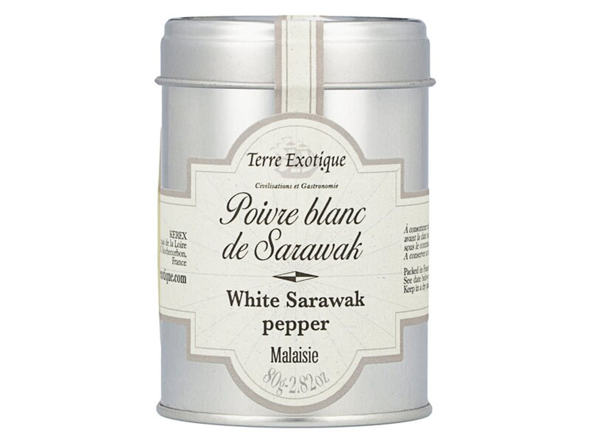 Terre Exotique fehér Sarawak bors, egész  Piper nigrum