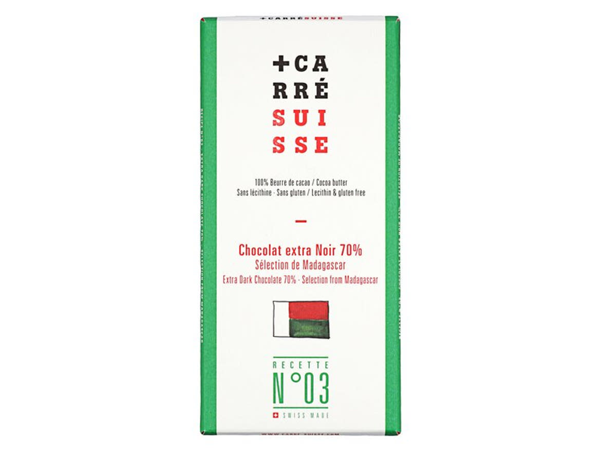 Carré Suisse Étcsokoládé Madagascar 70% No3