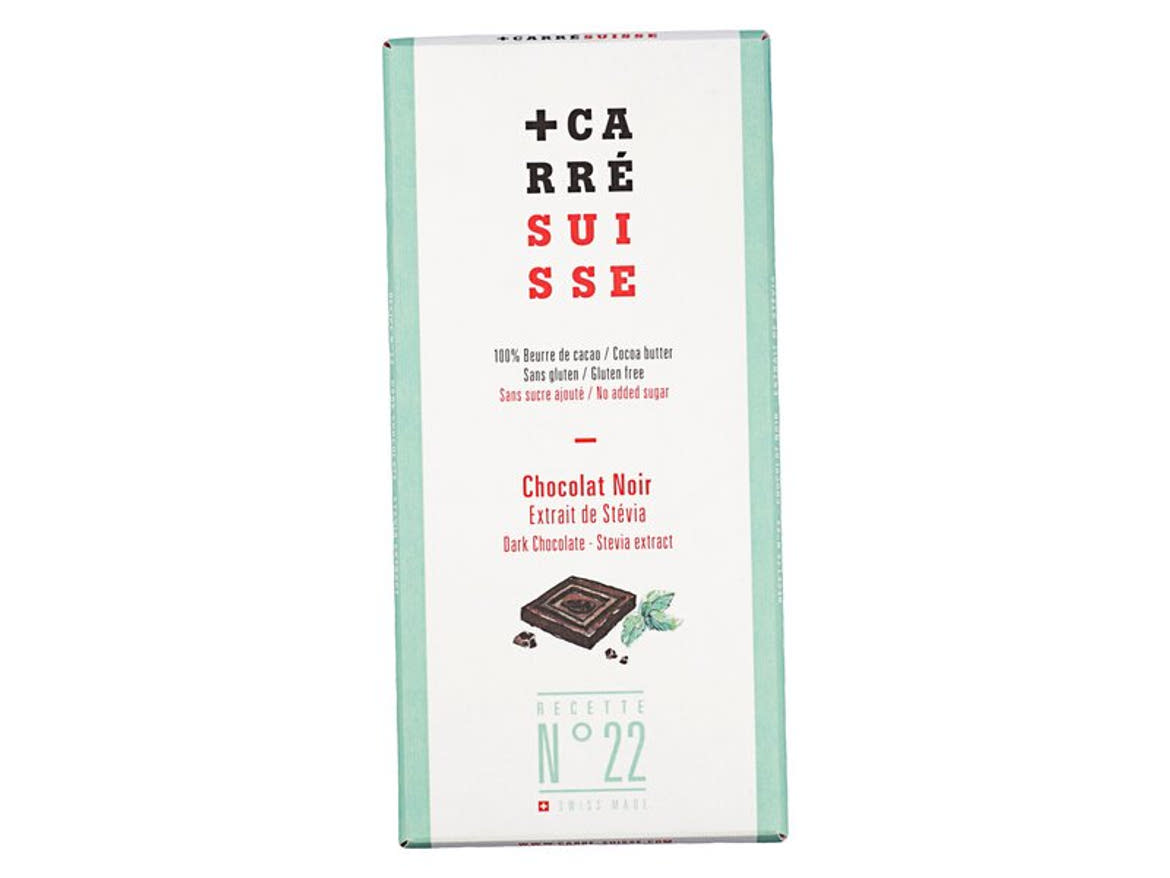 Carré Suisse Étcsokoládé Stéviával No8