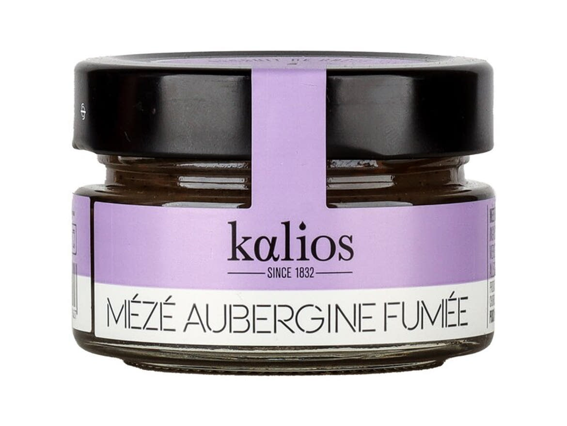 Kalios füstölt padlizsánkrém mezze