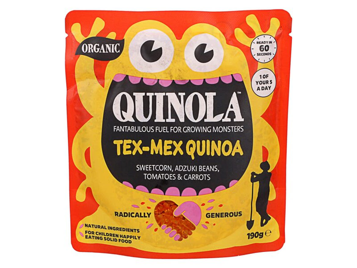 Quinola Bio quinoa gyerekeknek Tex-mex fűszerezéssel
