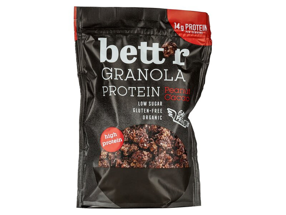 Bett'r Bio kakaós-földimogyorós granola