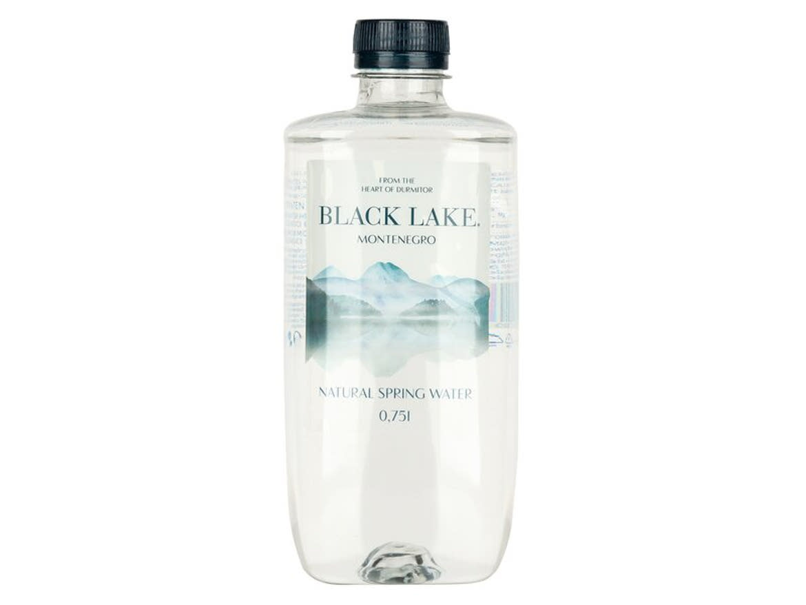 Black Lake Water Montenegro természetes forrásvíz