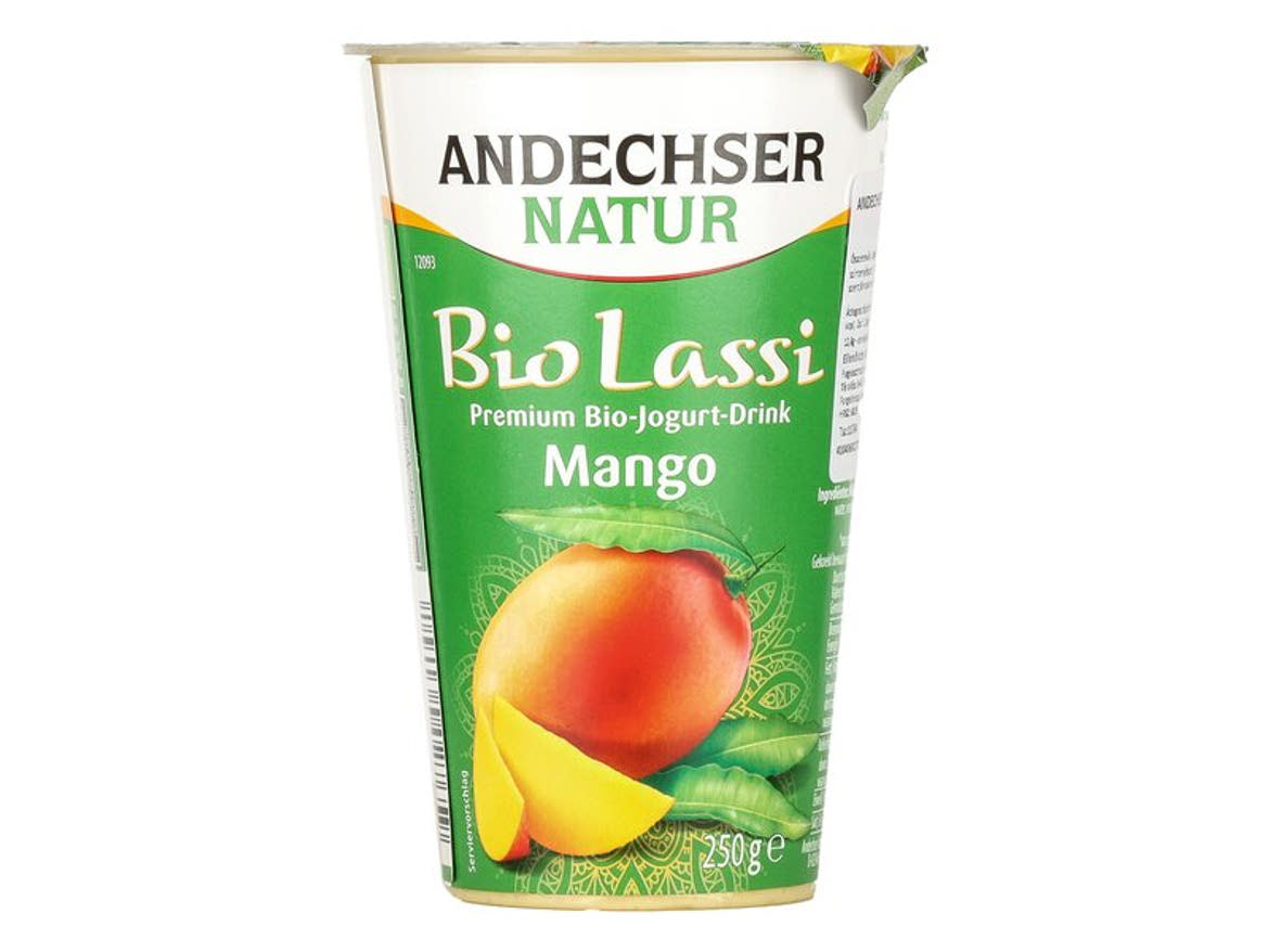Andechser Bio Mangó Lassi joghurtital