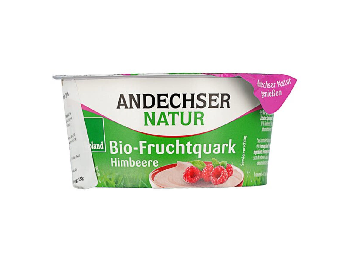Andechser Bio málna ízű túró