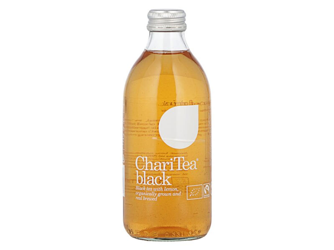 ChariTea Black bio jeges fekete tea citromlével