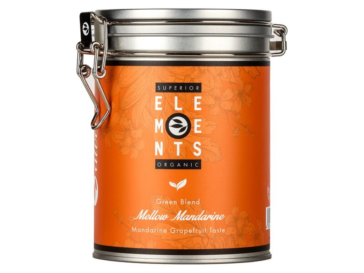 Alveus Bio Mellow Mandarine Citrus ízesítésű szálas zöldtea-keverék